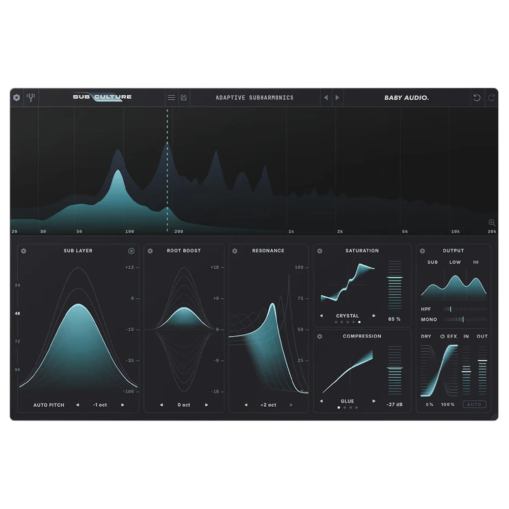 Baby Audio SubCulture - Pitch-tracking Bass Enhancer