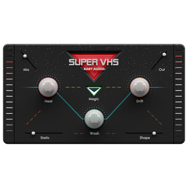 Baby Audio Super VHS Six Unique One-Knob VHS FX Plugin