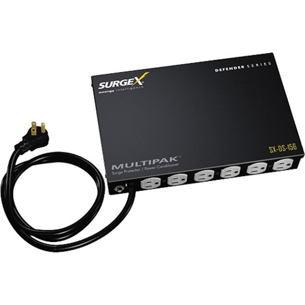 Surgex SX-DS-156 MultiPak 6-Outlet Surge Protector