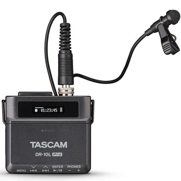 Tascam DR-10L PRO 32-bit Field Recorder/ Lav Mic System
