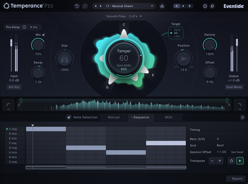 Eventide Temperance Pro, The World's Most Musical Reverb