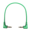 Tendrils Right Angled Eurorack Patch Cable 15Cm Emerald 6 Pa