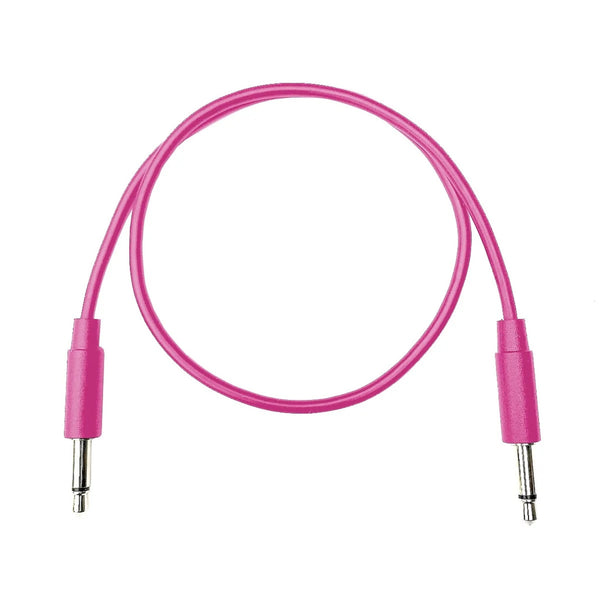 Câble patch droit Eurorack Tendrils 60 cm magenta, lot de 6