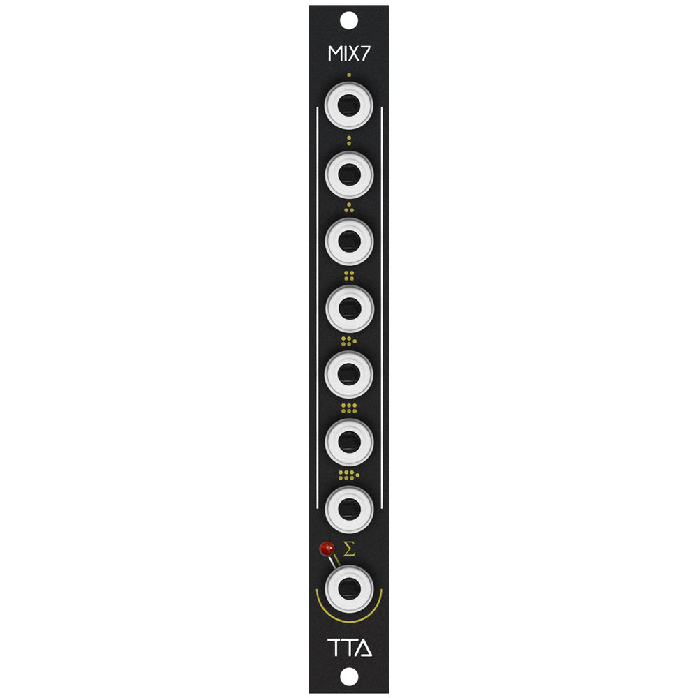 Tiptop Mix7 Analog Summing Mixer Black