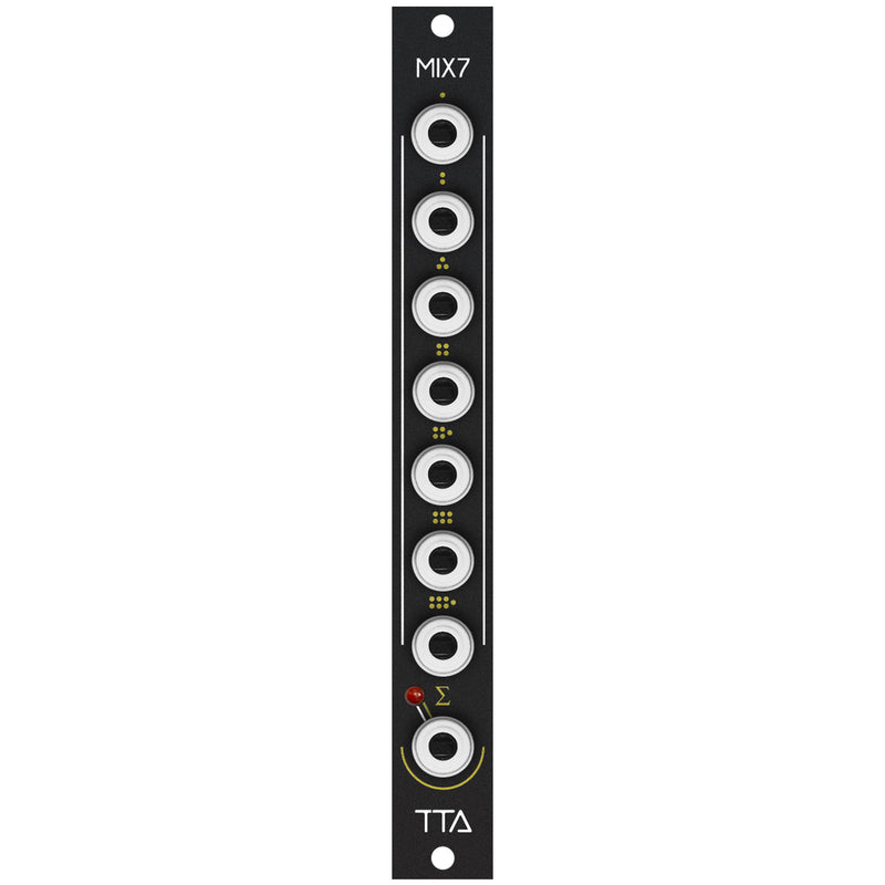 Tiptop Mix7 Analog Summing Mixer Black