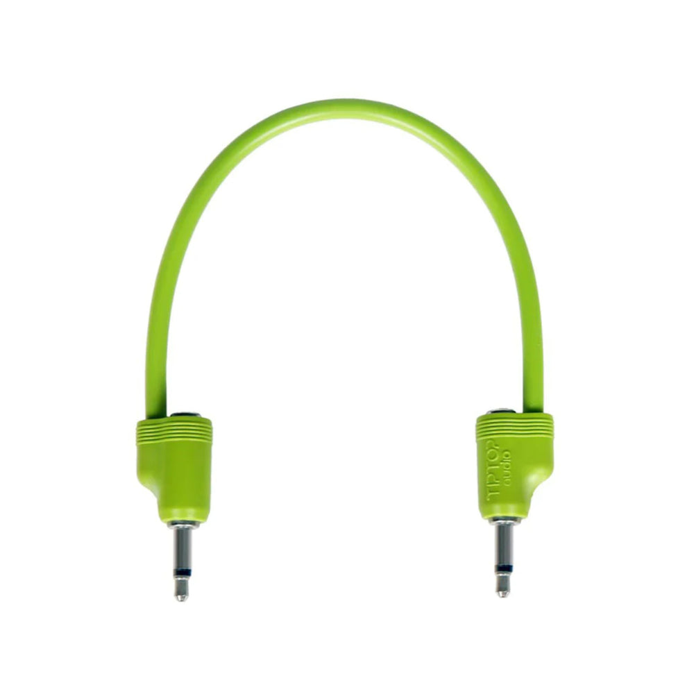 Tiptop Stackcable Green 20CM Eurorack Patch Cable