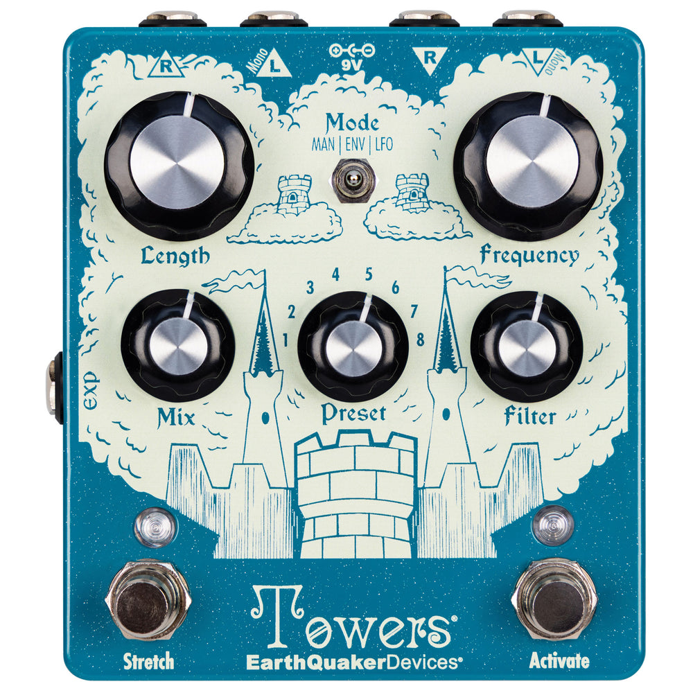 Earthquaker Devices Towers Soundscape Generator - Reverb