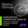 Sibelius Ultimate 1-Year Subscription TRADE-UP from full versions of Finale, Encore, Mosaic or Notion