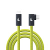 Angelbird USB-C 4.0 Solid Flex RA Cable Lime 6.6ft