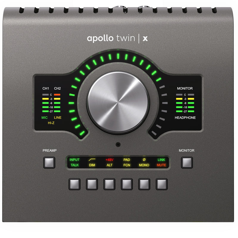 Apollo Desktop Universal Audio Apollo Twin X USB DUO Desktop 10 x 6 USB 3 A