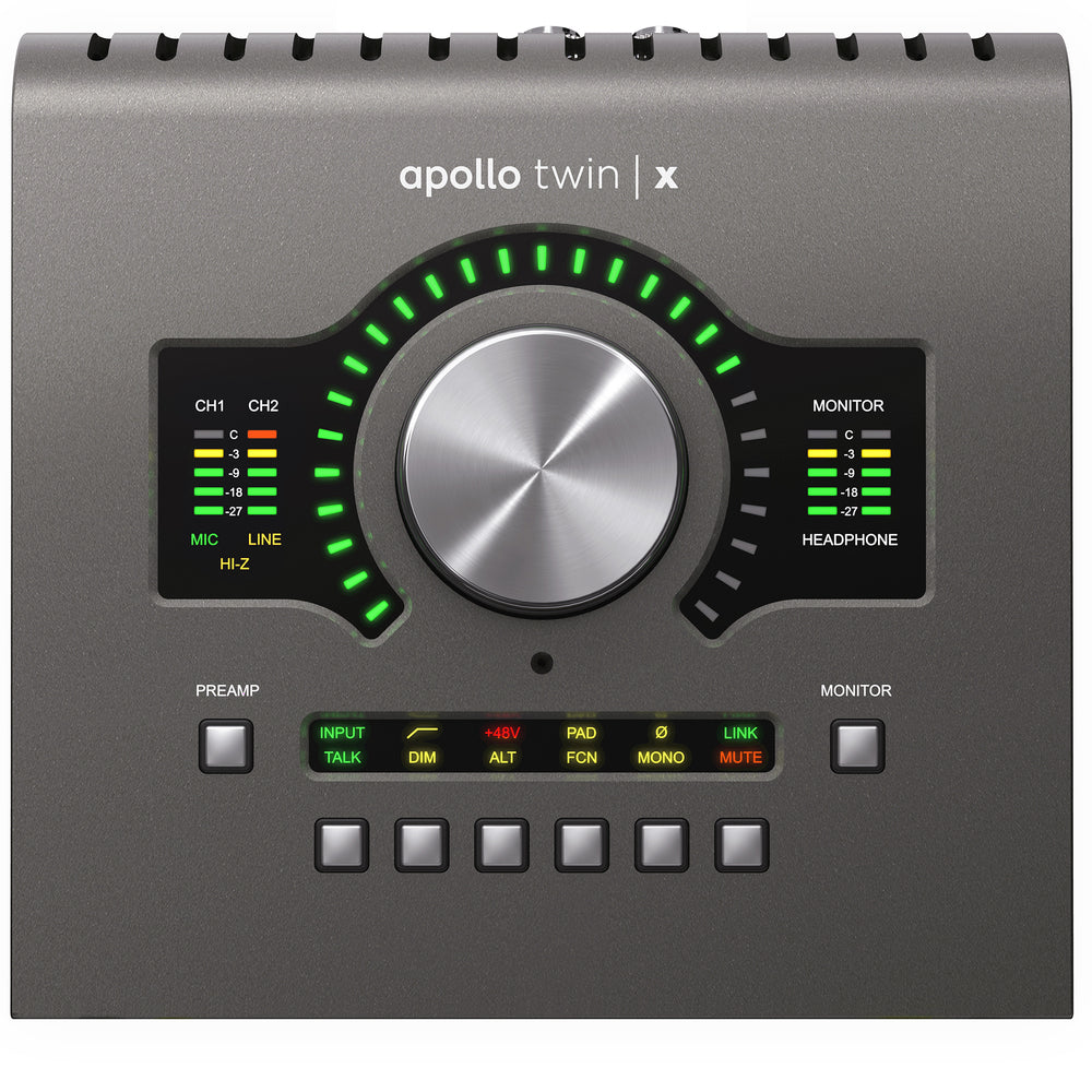 Universal Audio Apollo Twin X USB DUO Desktop 10 x 6 USB 3 A