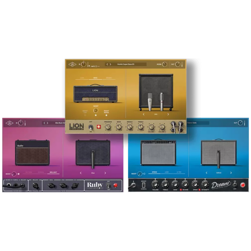 Universal Audio Guitar Amp Bundle