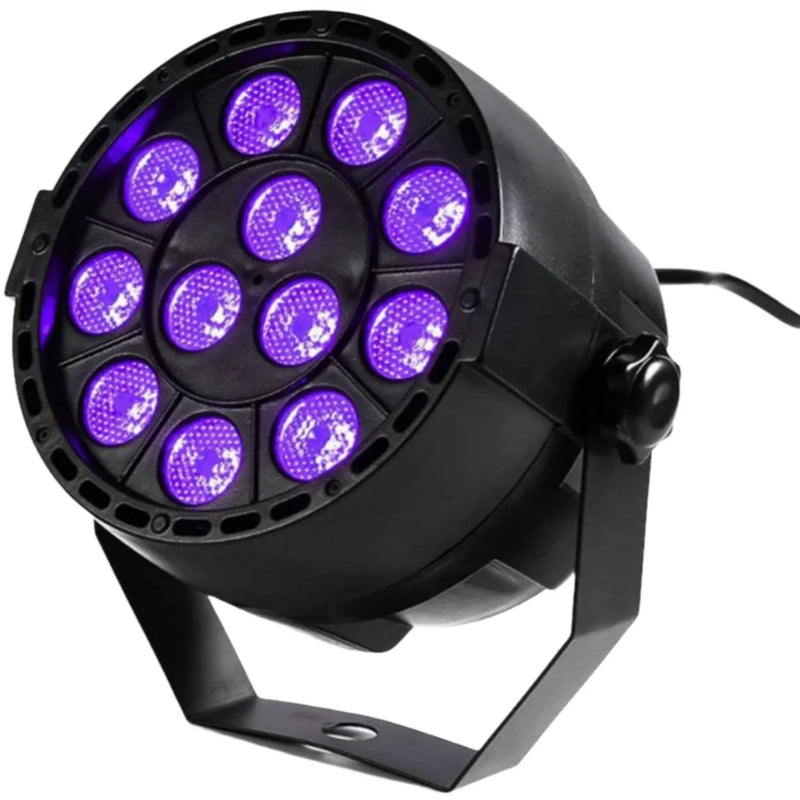 Eliminator UV Mini Par Fixture with 12x1W UV LED & DMX