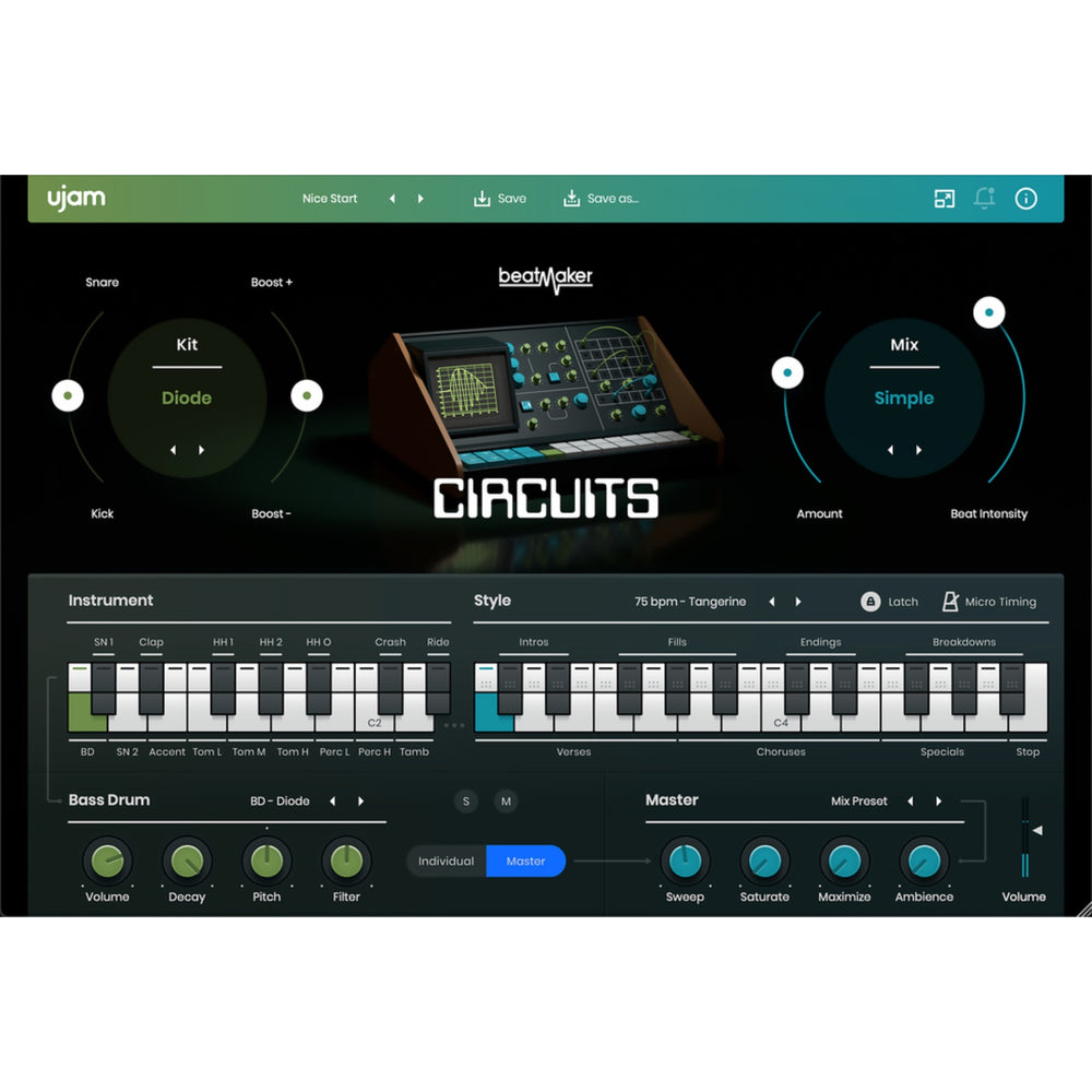 UJAM Beatmaker CIRCUITS