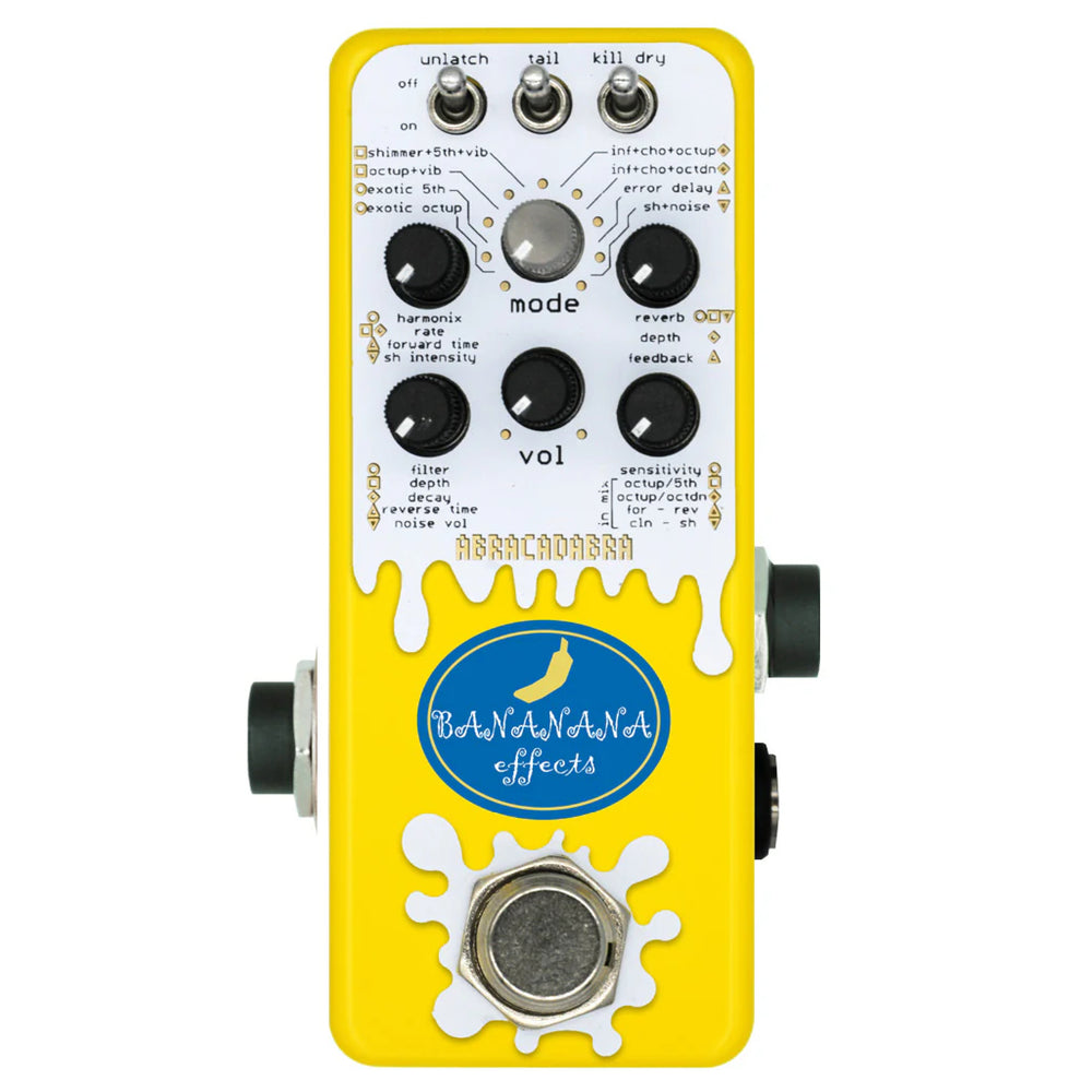 Bananana Effects Abracadabra - Pédale de réverbération Shimmer