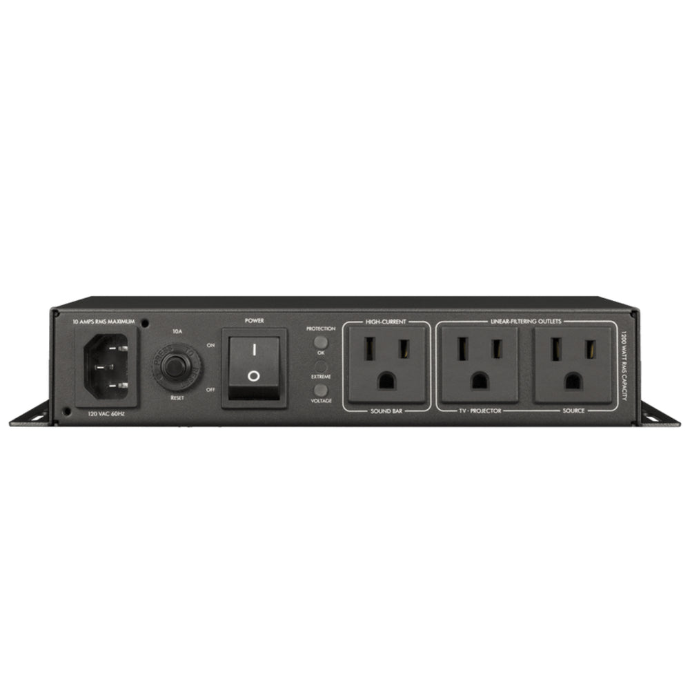 AudioQuest Powerquest Tv3 3-Outlet Surge Protector For Tvs