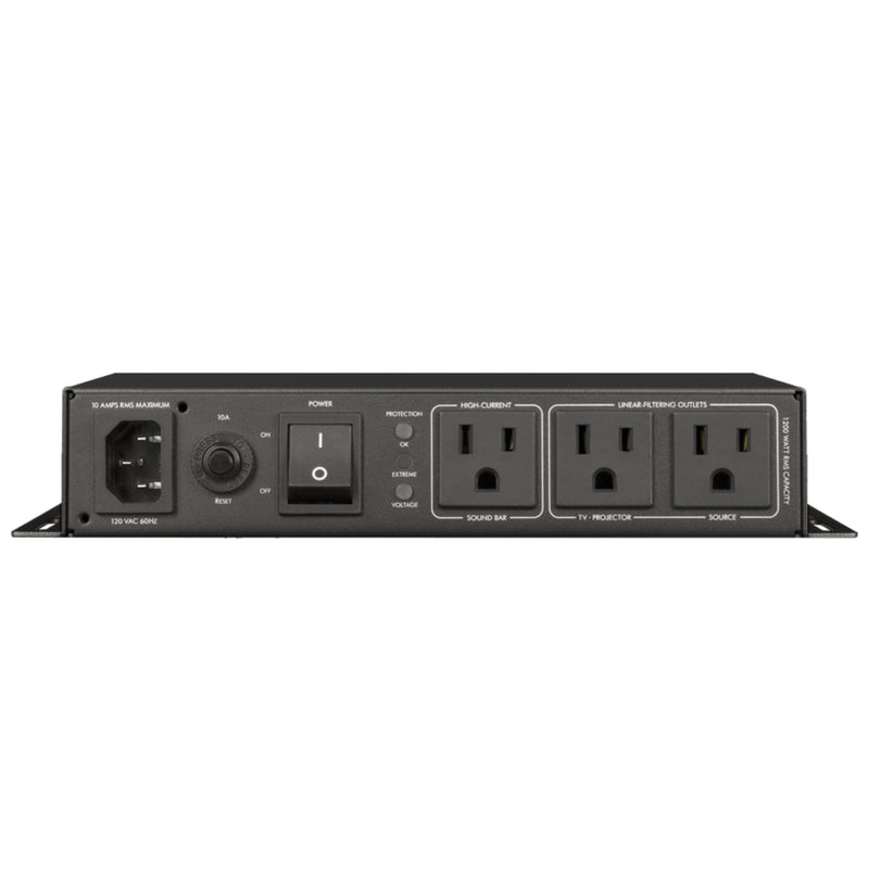 AudioQuest Powerquest Tv3 3-Outlet Surge Protector For Tvs