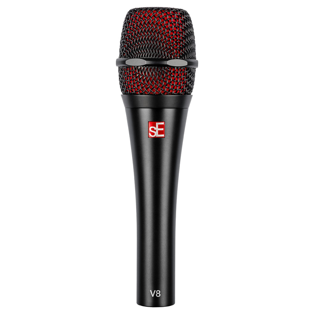 SE Electronics V8 - Premium Dynamic Handheld Vocal Mic Black