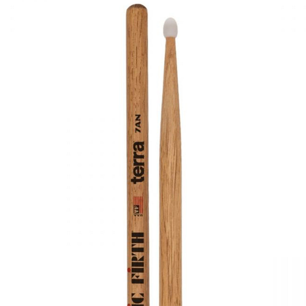 Vic Firth 7ATN American Classic Terra Drumsticks Nylon Tip