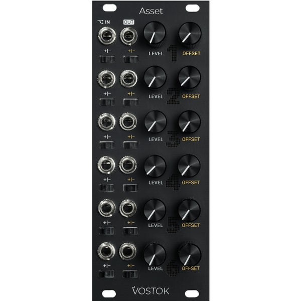 Vostok Asset - Bipolar Attenuator & DC Source Module