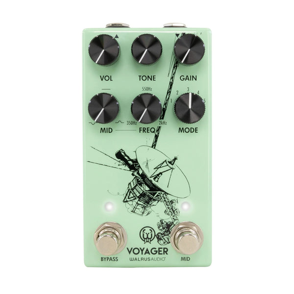 Walrus Audio Voyager Pre-Amp/Overdrive MkII - Seafoam