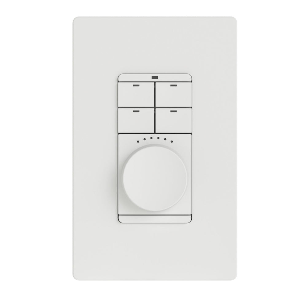 Savant Metro Wireless Dial Keypad - Switch V2 (Snow White)