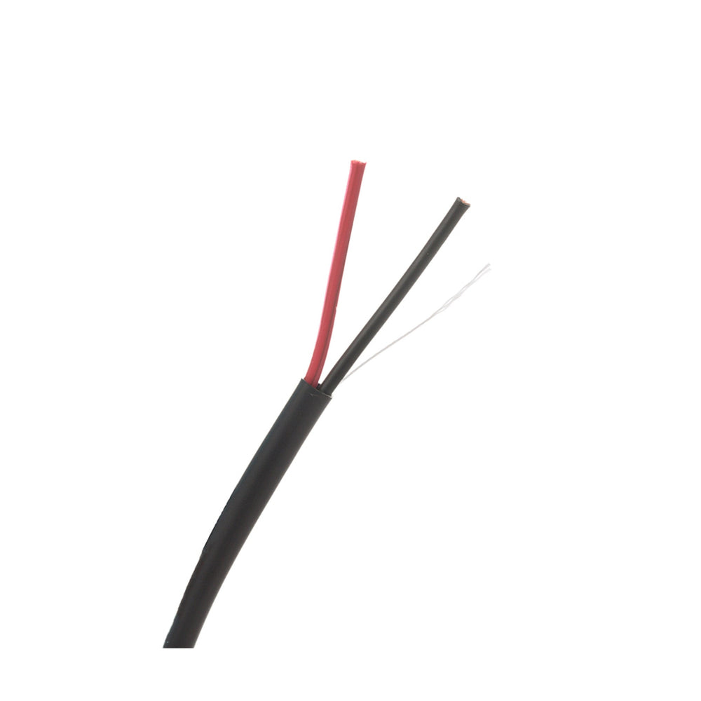 Wirepath NST-142-PL-500-BL Plenum Speaker Wire Black