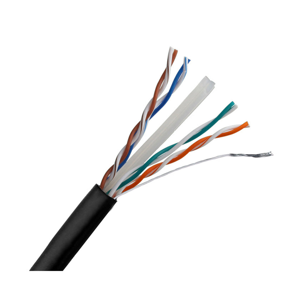 Wirepath NST-CAT6R-1000-BLK