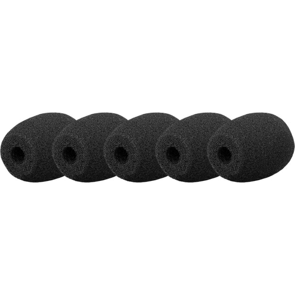 Audix WS1218PK External Windscreen 12mm 5 pack, Black