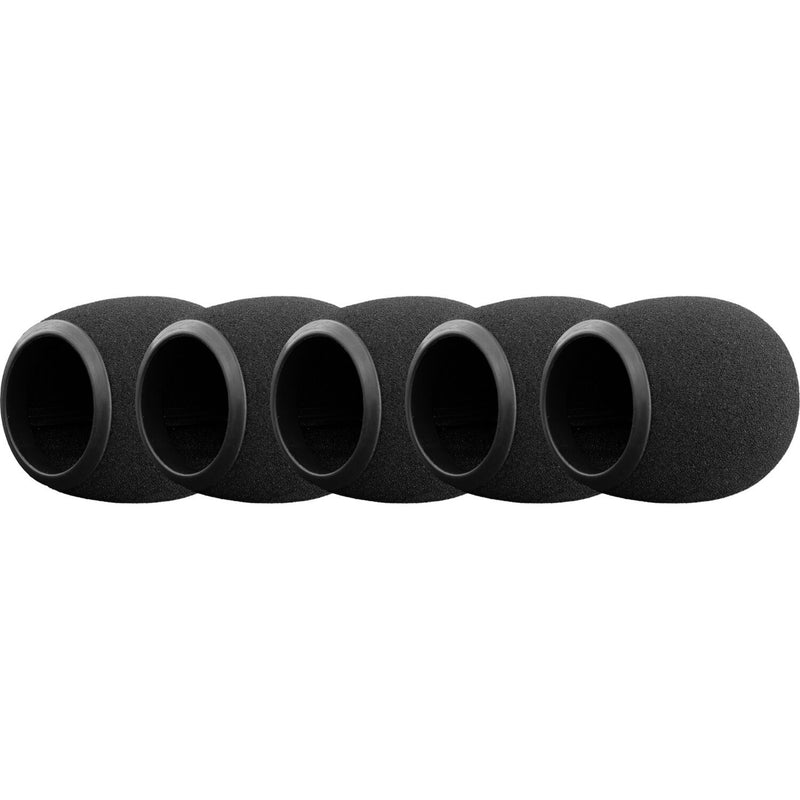 Audix WSI5PK External Foam Windscrn for I5 5 pack, Black