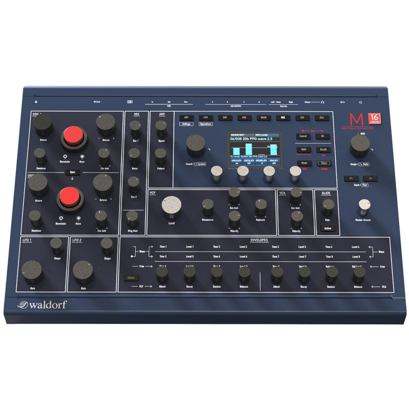 Waldorf M16 16-voice Desktop Wavetable Synth Module