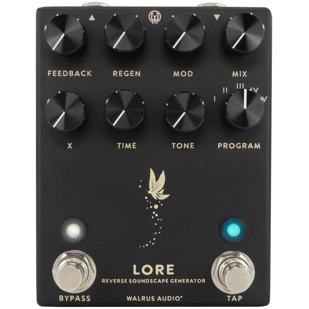 Walrus Audio Lore Reverse Soundscape Generator Black