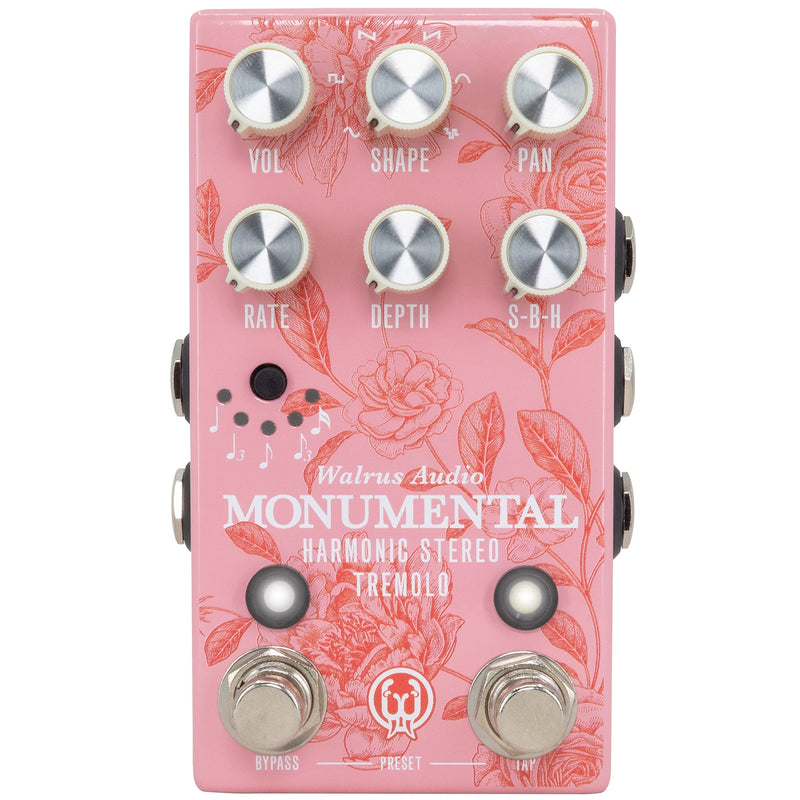 Walrus Audio Monumental Stereo Tremolo Floral Series 2024