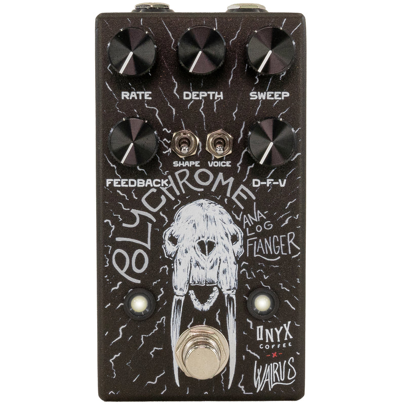 Walrus Audio Polychrome Analog Flanger Onyx Edition