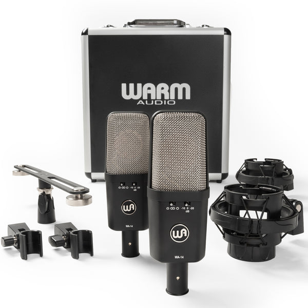 Warm Audio WA14-SP Classic Condenser Mic Stereo Pair