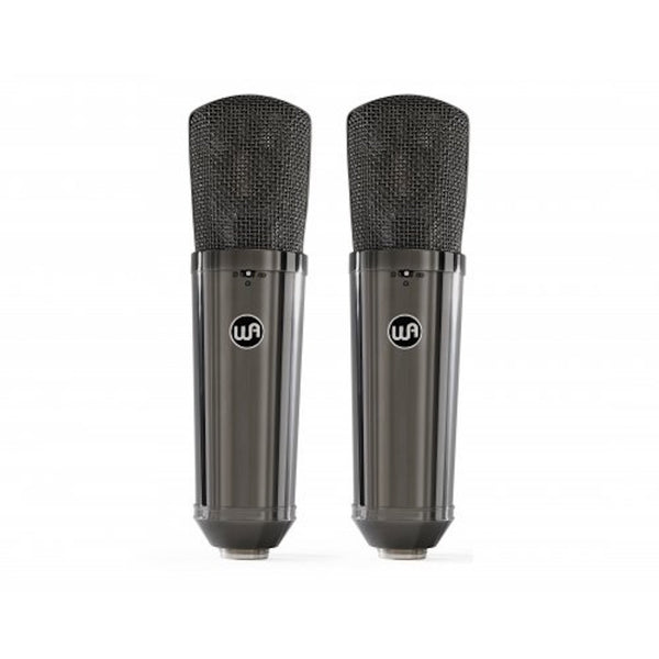 Warm Audio WA87-R2-TS Condenser Mic Matched Pair - Titanium