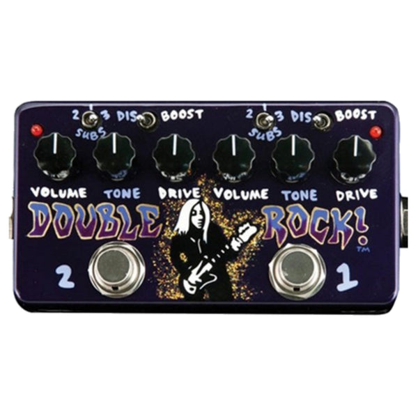 Zvex Double Rock Hand painted Distortion Pedal