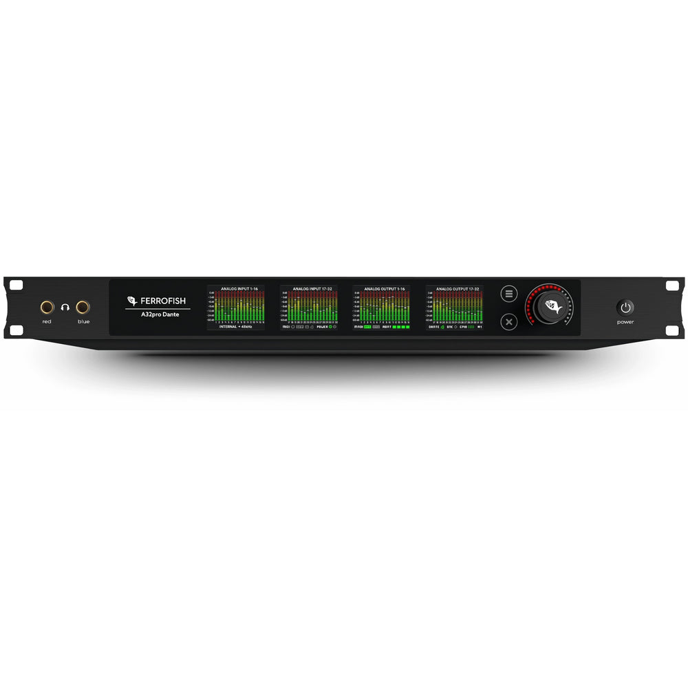 Ferrofish A 32 Pro Dante 32-Channel AD/DA Converter