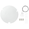 Kit de montage sur poteau Shure A900W-R-PM pour micro rond MXA920 - blanc