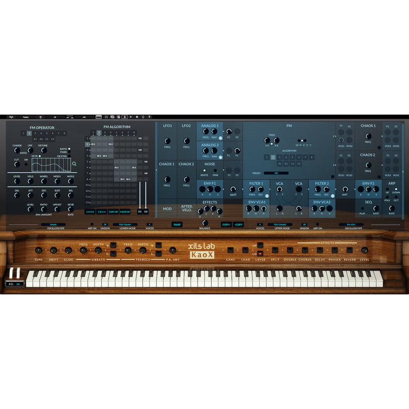 Xils KaoX -  Legendary FM Synth emulation with 8 operators