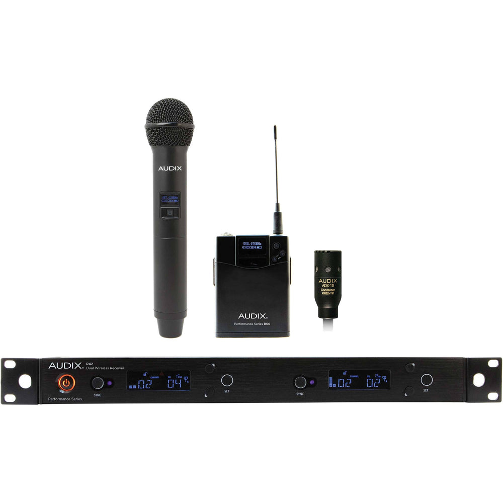 Audix AP42C210A Wireless Mic Sys 2ch Freq A Transmitter