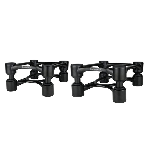 IsoAcoustics Aperta Isolation Speaker Stands Pair - Black