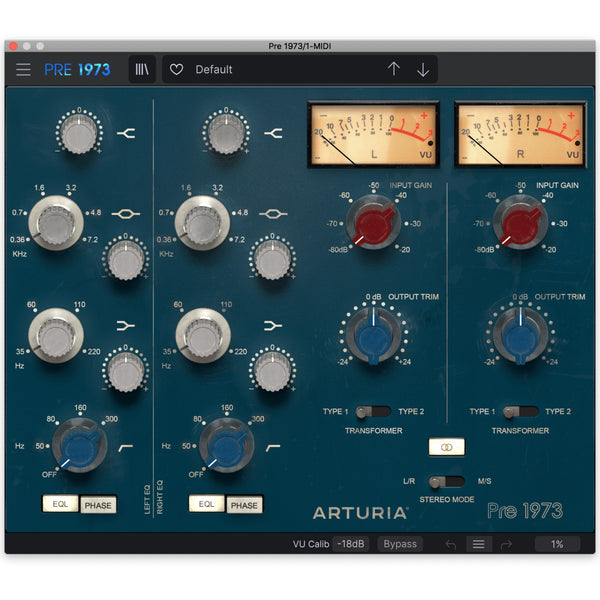 Arturia 1973-Pre License | British Iconic Sound of the 70s