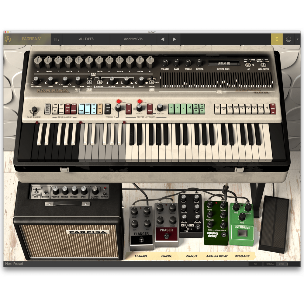 Arturia Farfisa V License | Farfisa Software Organ