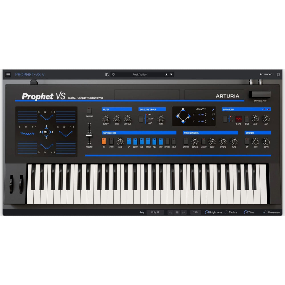 Arturia Prophet VS V License | Exploratory Vector Synthesizer