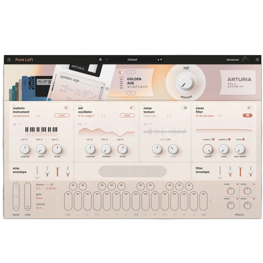 Arturia Pure LoFi | Low-fidelity synthesizer
