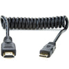 Atomos Coiled Mini To Full HDMI Cable 50cm