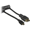 Atomos Coiled Micro To Full HDMI Cable 50cm