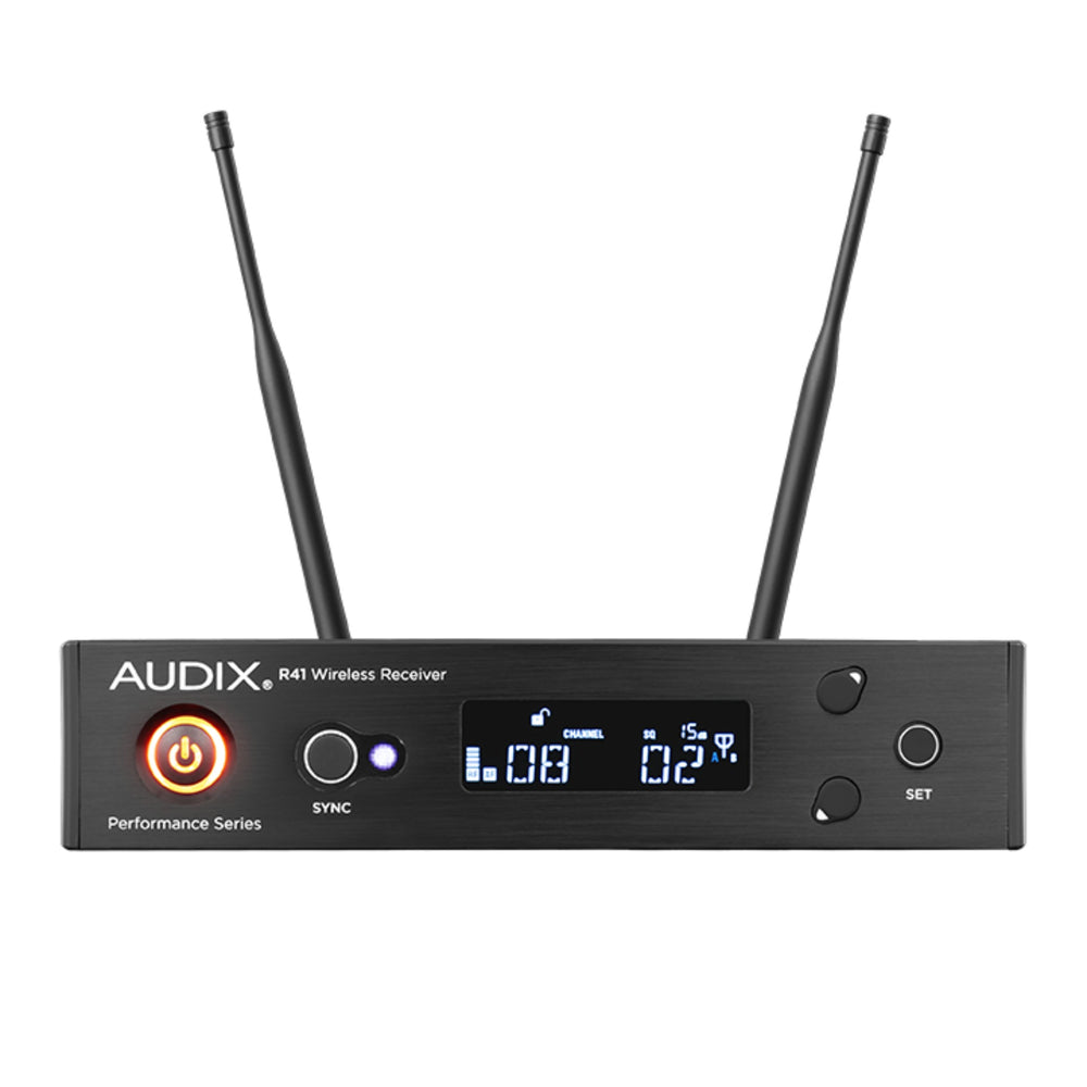 Audix R41KITB Wireless,R41 Receiver 554-586 Mhz