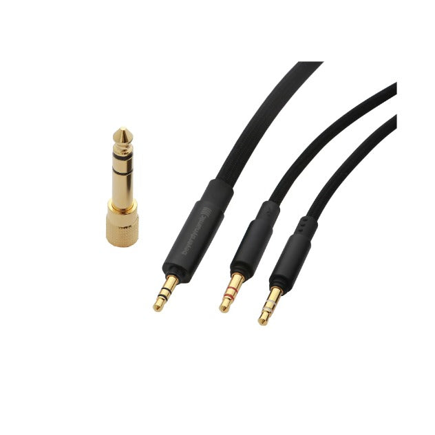 CÂBLE AUDIOPHILE BEYERDYNAMIC, 
1,4 M (NOIR), TEXTILE"